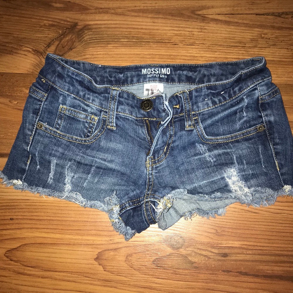 Mossimo Distressed Cut-Off Jean Shorts